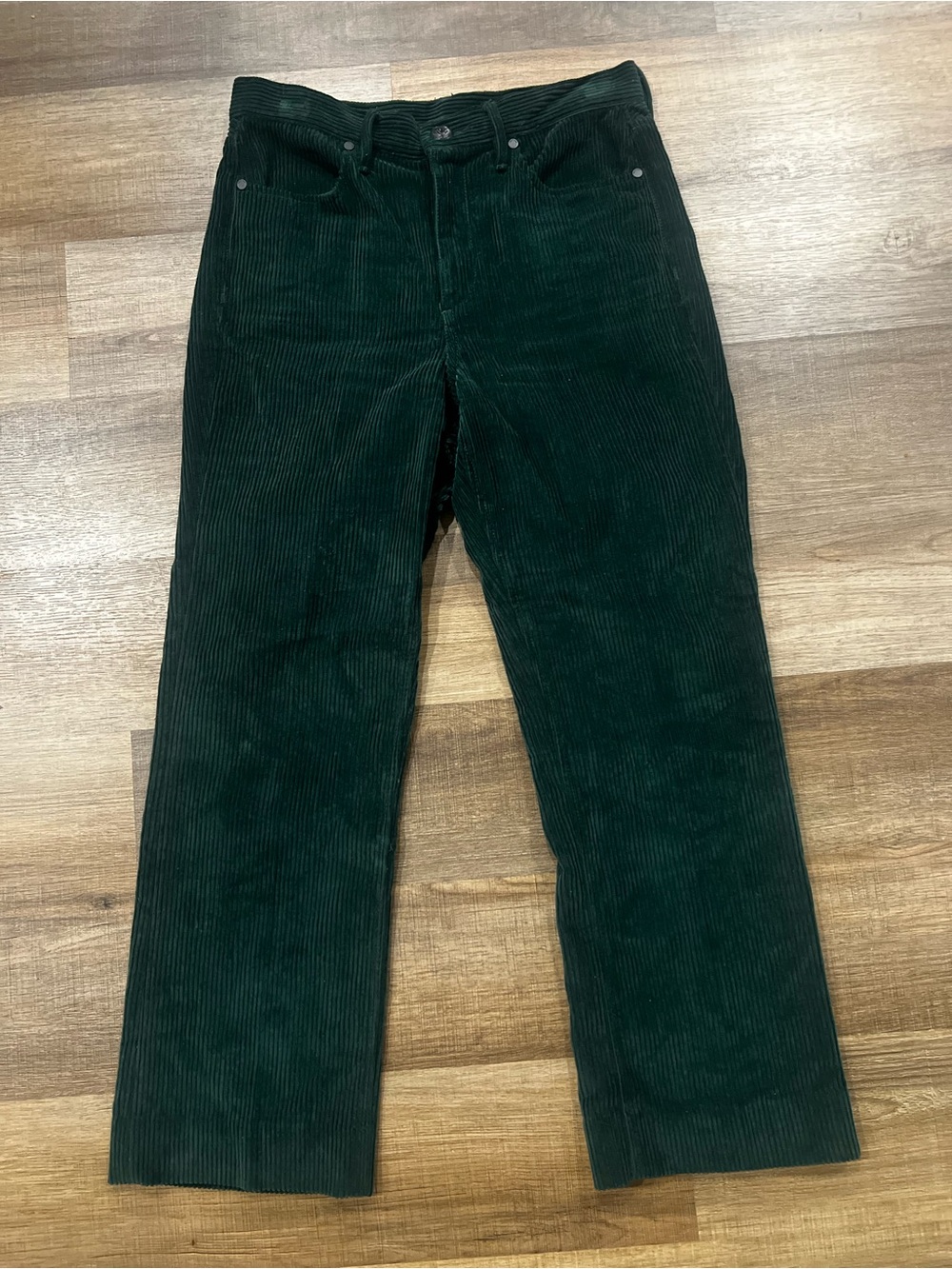 Women’s Rag & Bone Dark Green Corduroy Pants